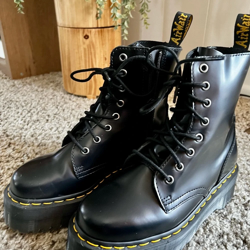 Dr. Martens | Shoes | Dr Martens Leather Platform Boots  display picture 2